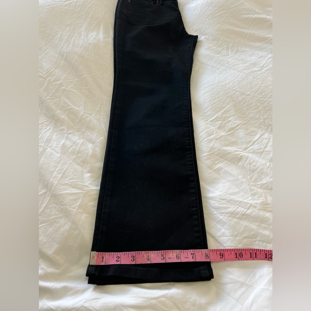 Levis | Women’s SZ 10 (31” Inseam) 505 Jeans Black Denim Straight Leg | EUC - Picture 9 of 9